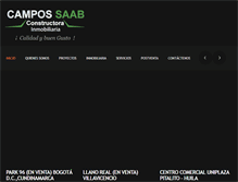 Tablet Screenshot of campossaab.com